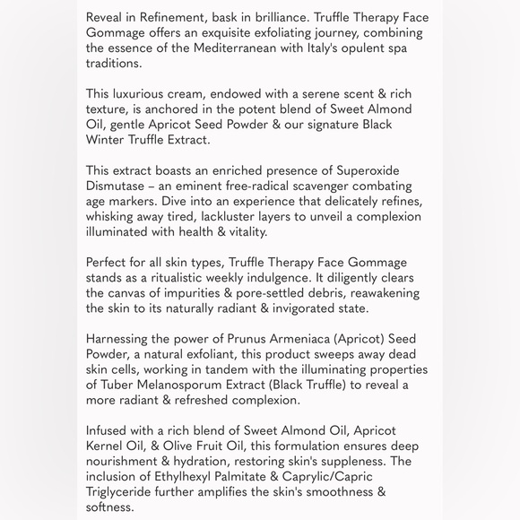 Skin & Co truffle therapy face gommage and radiant dew duo. Brand new - Picture 11 of 12